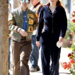 Sophie Turner in a Black Cap Was Seen Out with Joe Jonas in West Hollywood 02/17/2022