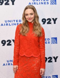 Amanda Seyfried in a Red Dress