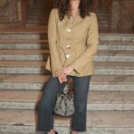Anna Shaffer Attends the Private View of Fashioning Masculinities: The Art of Menswear in London 03/17/2022