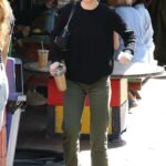 Lily-Rose Depp in a Black Sweater Was Seen Out in West Hollywood 02/27/2022