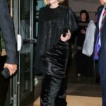 Cate Blanchett in a Black Dress Leaves Her Hotel in New York 04/25/2022