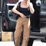 Hilary Duff in a Black Top Was Seen Out in Studio City 04/22/2022