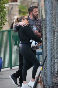 Jennifer Lopez in a Black Hoodie