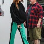Kendall Jenner in a Black Sweater Was Seen Out in Sherman Oaks 03/31/2022