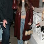 Madison Beer in a Brown Leather Coat Was Seen Out in London 04/12/2022