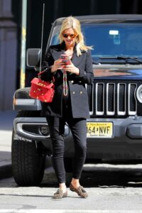 Nicky Hilton in a Black Outfit