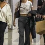 Olivia Rodrigo in a Protective Mask Arrives at the Airport in Las Vegas 04/04/2022