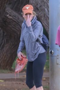 Renee Zellweger in an Orange Cap