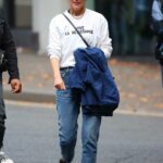 Rose Byrne in a White Sweatshirt Was Seen Out in Sydney 04/14/2022