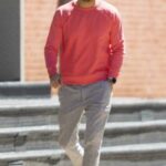 Ryan Reynolds in a Red Sweatshirt Was Seen Out in New York 04/20/2022