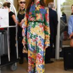 Anne Hathaway in a Colorful Pantsuit Was Seen Out in Cannes 05/19/2022