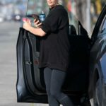 Ashley Greene in a Black Sweatshirt Was Seen Out in Los Angeles 05/06/2022