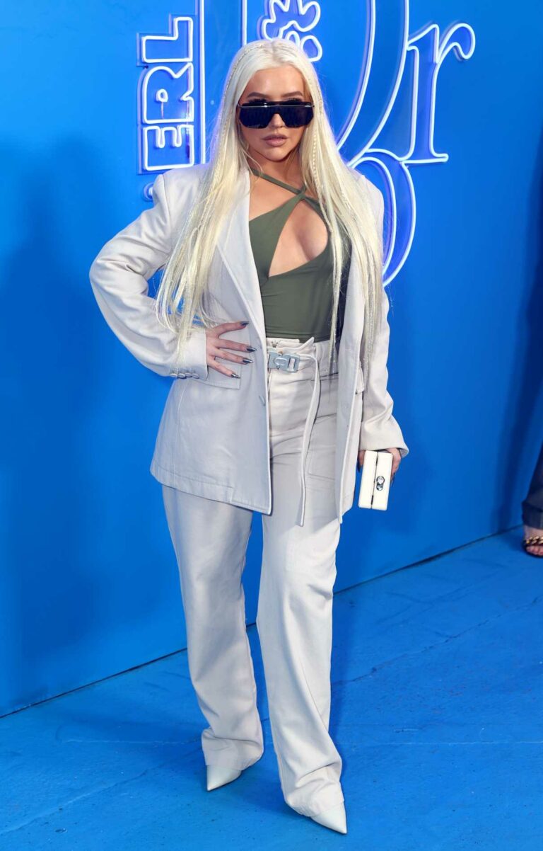 Christina Aguilera Attends 2023 Dior Men’s Spring/Summer 2023 ...