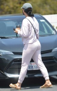 Katy Perry in a Pink Sweatsuit
