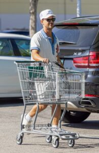 Taylor Lautner in a White Cap