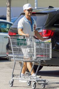 Taylor Lautner in a White Cap