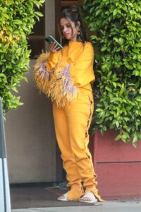 Camila Cabello in a Yellow Ensemble