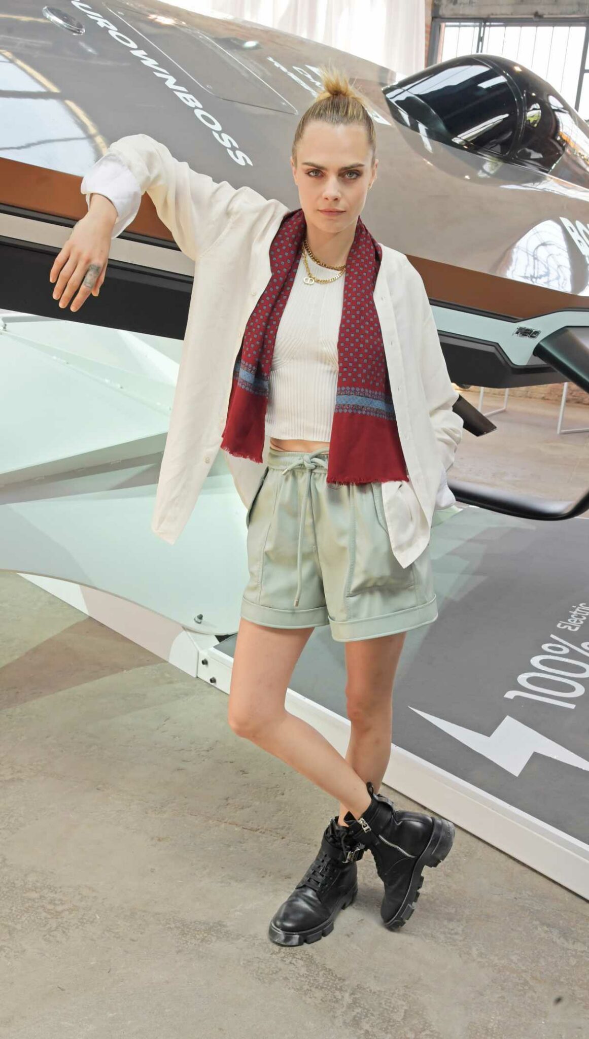 Cara Delevingne Attends the Launch of the UIM E1 World Championship at