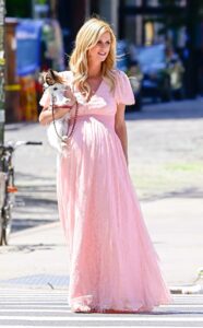 Nicky Hilton in a Pink Dress