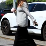 Olivia Jade in a White Sneakers Leaves Amavi Artistry Hair Salon in West Hollywood 06/08/2022