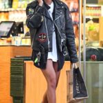 Willow Smith in a Black Leather Jacket Does a Grocery Store Run at Erewhon in Calabasas 06/22/2022