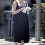 Ashley Greene in a Black Dress Was Seen Out in Beverly Hills 07/27/2022
