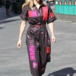 Ellie Goulding in a Striking Jumpsuit Arrives at the Heart and Capital Radio Shows in London 07/14/2022