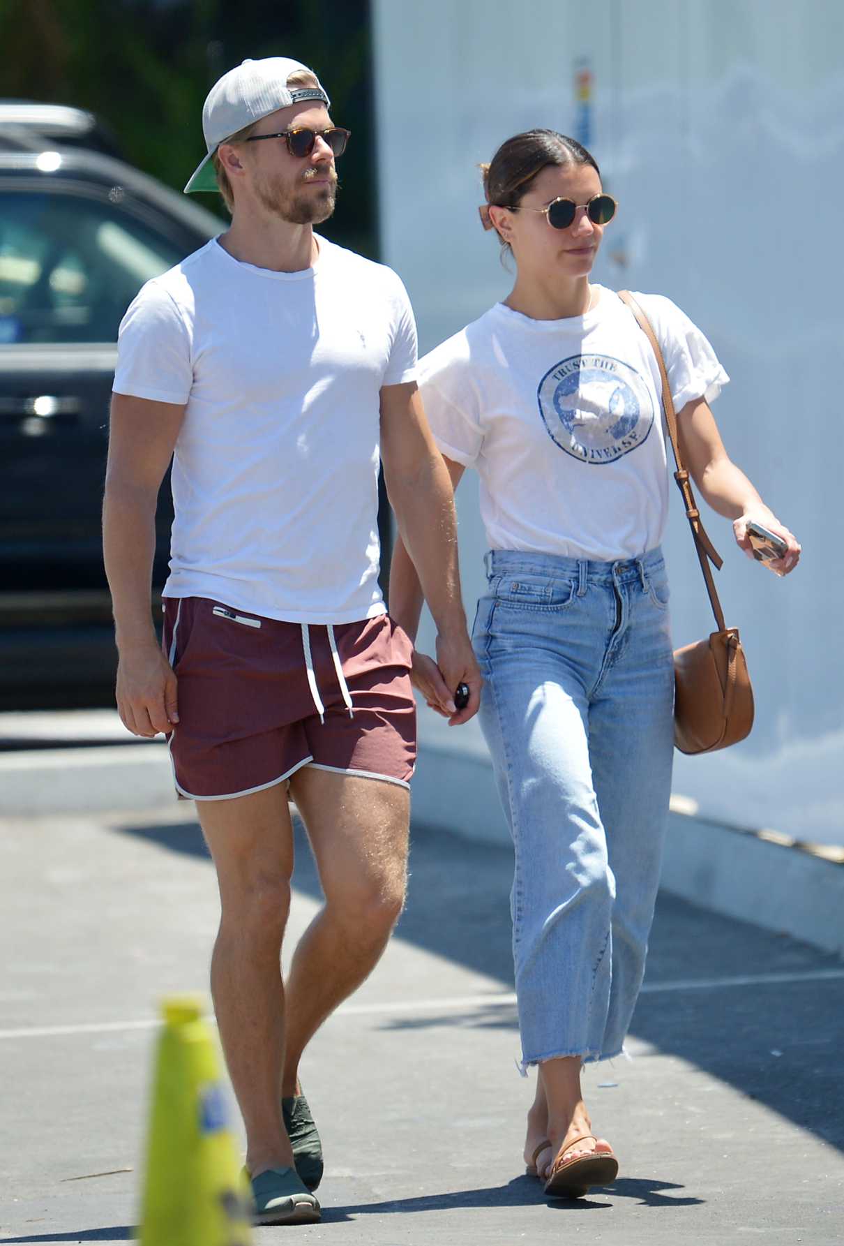 Hayley Erbert in a White Tee