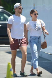 Hayley Erbert in a White Tee