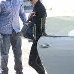 Jennifer Lopez in a Black Turtleneck Arrives at a Gym in Los Angeles 07/19/2022