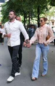 Jennifer Lopez in a Pink Blouse