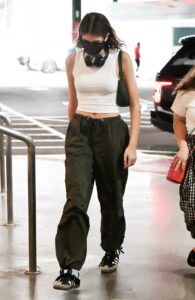 Kaia Gerber in a White Top