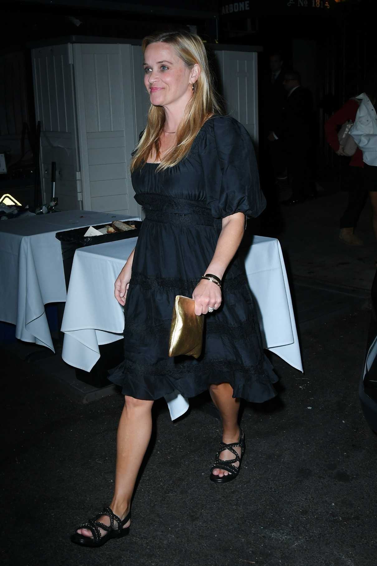 Reese Witherspoon in a Black Dress