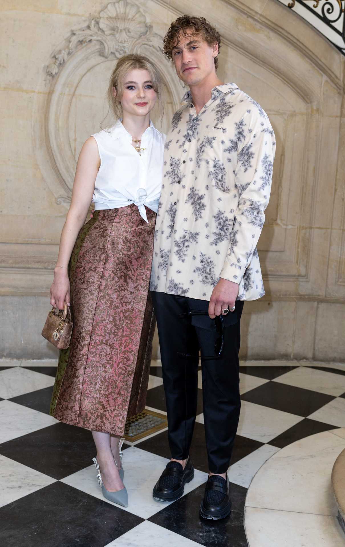 Thomasin McKenzie Attends the Christian Dior Haute Couture Fall Winter