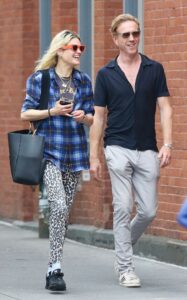 Alison Mosshart in a Blue Plaid Shirt