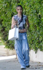 FKA Twigs in a Blue Jeans