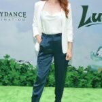 Sarah Drew Attends Apple TV+ Luck Premiere Event at Regency Village Theatre in Los Angeles 07/30/2022