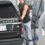 Shawn Mendes in a Blue Jeans Was Seen at a Gas Station in Los Angeles 07/28/2022