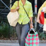 Claire Danes in a Neon Green Shirt Was Seen Out in New York 09/15/2022