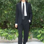 Irina Shayk Attends the Giorgio Armani Fashion Show During 2022 Milan Fashion Week in Milan 09/25/2022