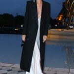 Laeticia Hallyday Attends the Saint Laurent Fashion Show During 2022 Paris Fashion Week in Paris 09/27/2022