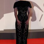 Mia Goth Attends the Pearl Premiere During the 79th Venice International Film Festival in Venice 09/03/2022