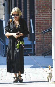 Naomi Watts in a Black Dress