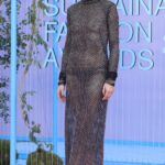 Olivia Palermo Attends the CNMI Sustainable Fashion Awards Pink Carpet During 2022 Milan Fashion Week in Milan 09/25/2022