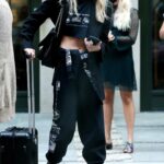 Stella Maxwell in a Black Blazer Was Seen Out in New York 09/15/2022