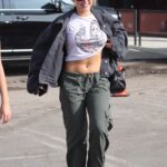Addison Rae in an Olive Pants Was Seen Out in West Hollywood 10/21/2022