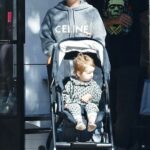 Ashley Tisdale in a Grey Hoodie Was Seen Out with Her Daughter in Studio City 10/23/2022