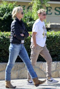 Ellen DeGeneres in a White Tee