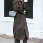Katie Holmes in a Brown Coat Was Seen Out in New York 10/05/2022