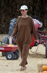 Katy Perry in a Brown Sweater